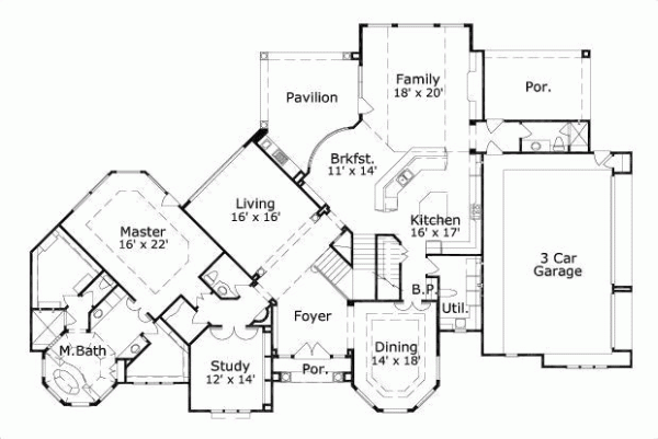 Main Floor Plan: 19-585