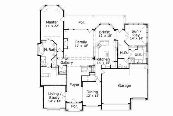 Main Floor Plan: 19-590