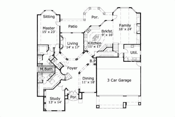 Main Floor Plan: 19-591