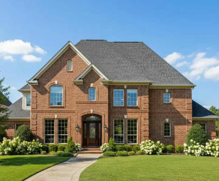 Traditional house plans 19-594 - front exterior, 3,499 sq ft, 4 bed, 3 bath house plans | Monster House Plans