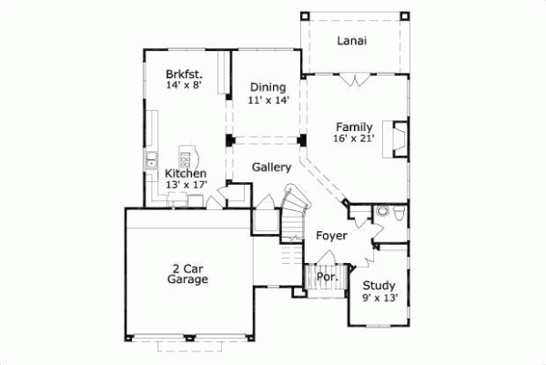 Main Floor Plan: 19-601