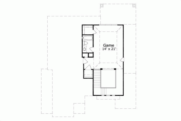 Upper/Second Floor Plan 19-601