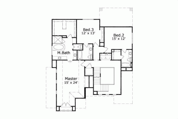 Upper/Second Floor Plan: 19-602
