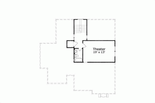 Upper/Second Floor Plan 19-603