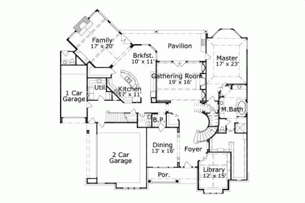 Main Floor Plan: 19-608