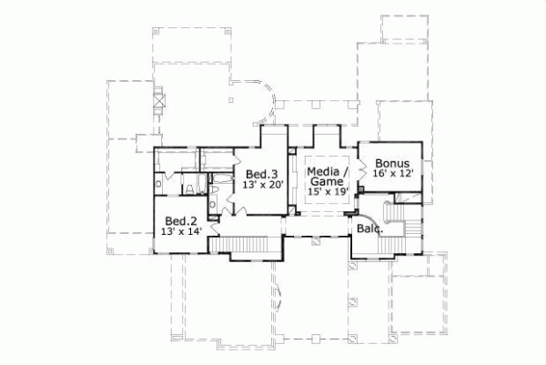 Upper/Second Floor Plan: 19-609