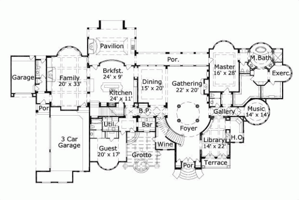 Main Floor Plan: 19-610