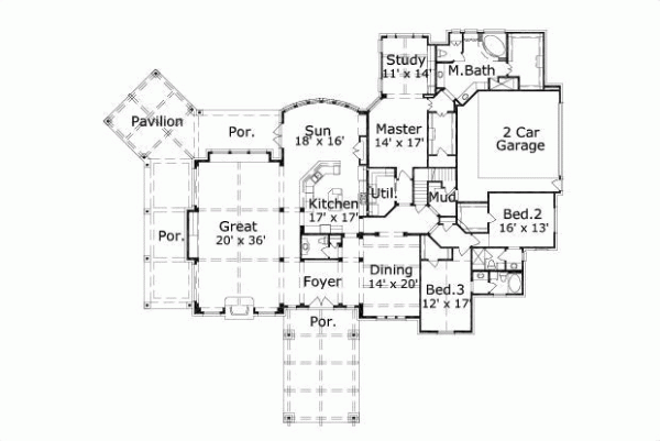 Main Floor Plan: 19-612