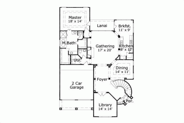Main Floor Plan: 19-613