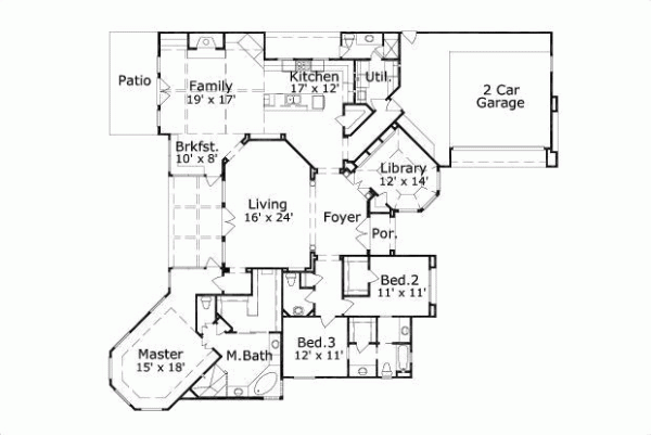 Main Floor Plan: 19-619