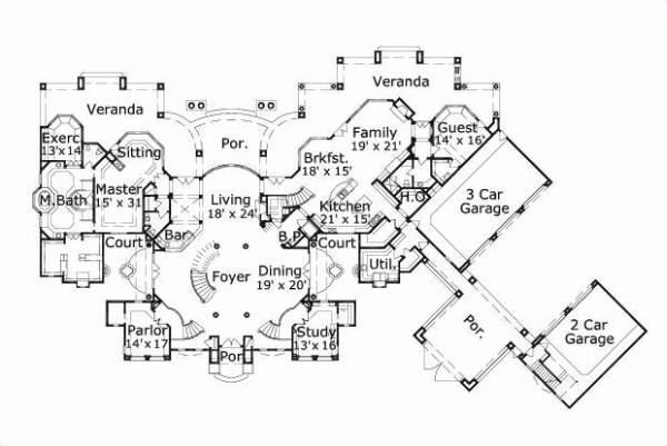 Main Floor Plan: 19-620