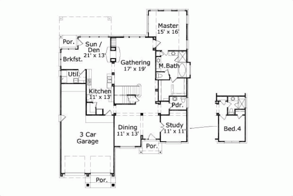 Main Floor Plan: 19-626