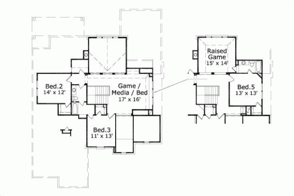 Upper/Second Floor Plan: 19-626
