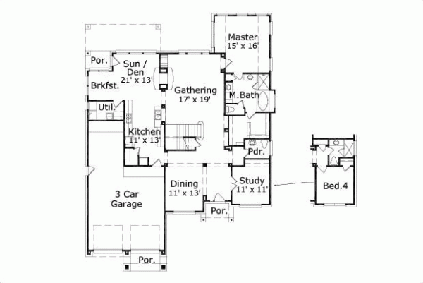 Main Floor Plan: 19-627
