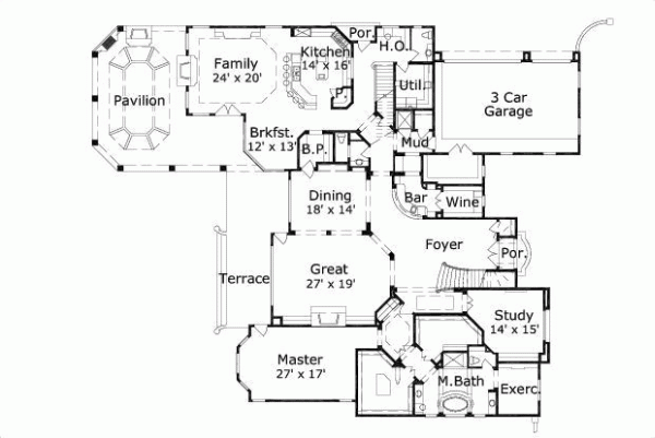 Main Floor Plan: 19-629