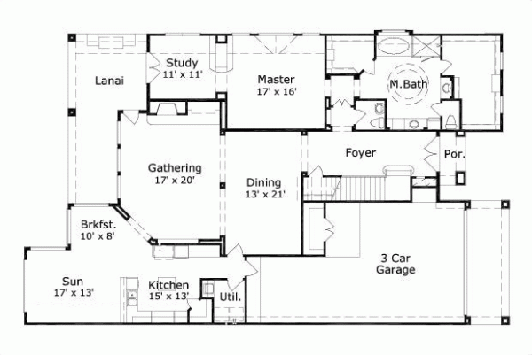 Main Floor Plan: 19-630
