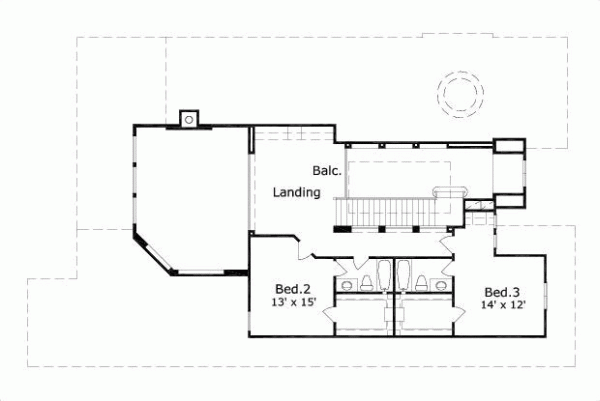 Upper/Second Floor Plan: 19-630