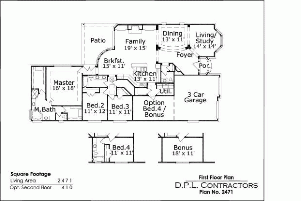 Main Floor Plan: 19-632