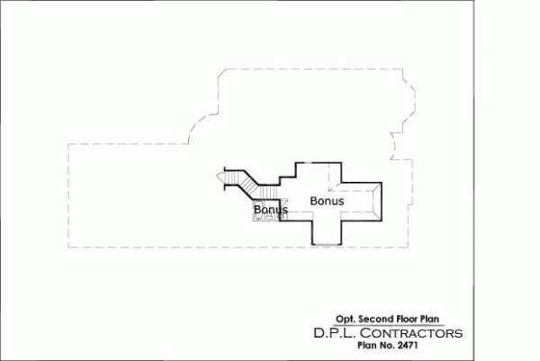 Upper/Second Floor Plan: 19-632