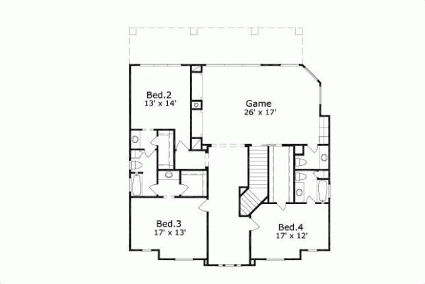 Upper/Second Floor Plan: 19-635