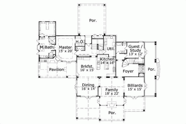 Main Floor Plan: 19-636