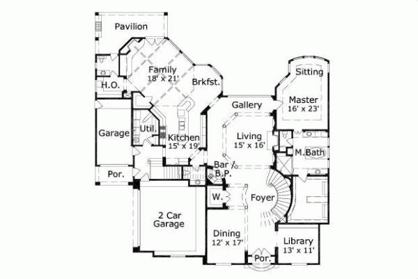 Main Floor Plan: 19-637