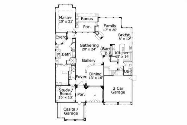 Main Floor Plan: 19-638
