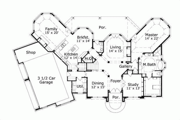 Main Floor Plan: 19-640