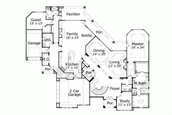 Main Floor Plan: 19-641