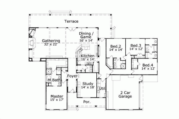 Main Floor Plan: 19-645