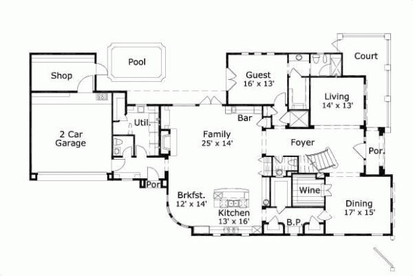 Main Floor Plan: 19-646