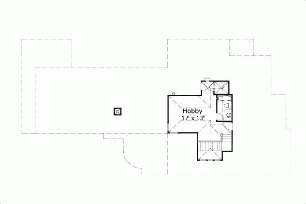 Upper/Second Floor Plan 19-646