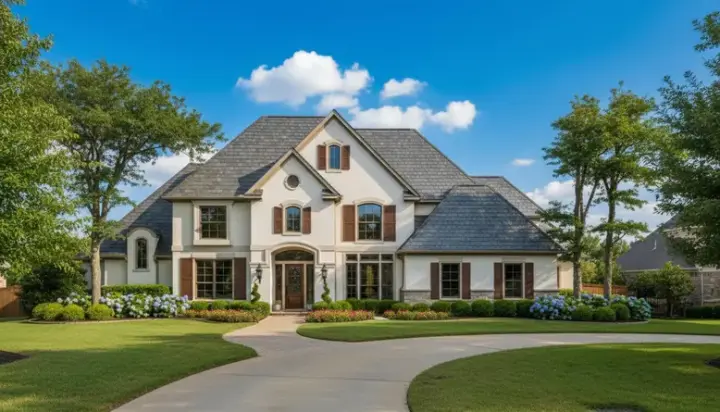 Traditional house plans 19-647 - front exterior, 3,796 sq ft, 4 bed, 3 bath house plans | Monster House Plans