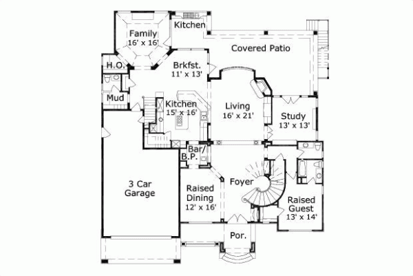 Main Floor Plan: 19-648