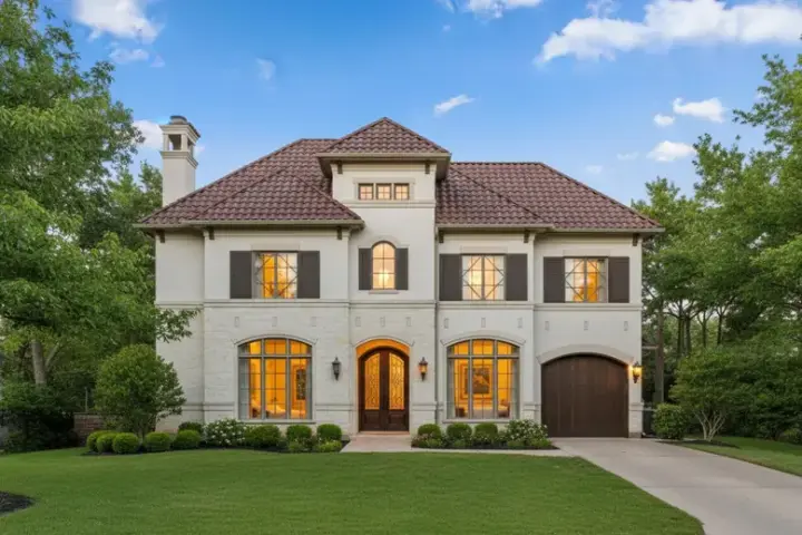 Mediterranean house plans 19-649 - front exterior, 4,333 sq ft, 4 bed, 4 bath house plans | Monster House Plans