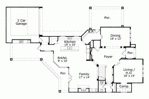 Main Floor Plan: 19-649