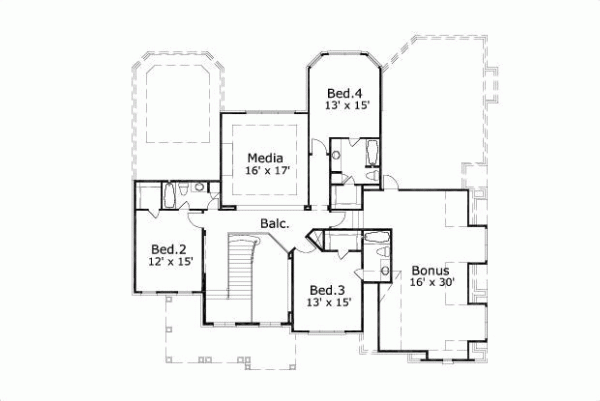 Upper/Second Floor Plan: 19-650