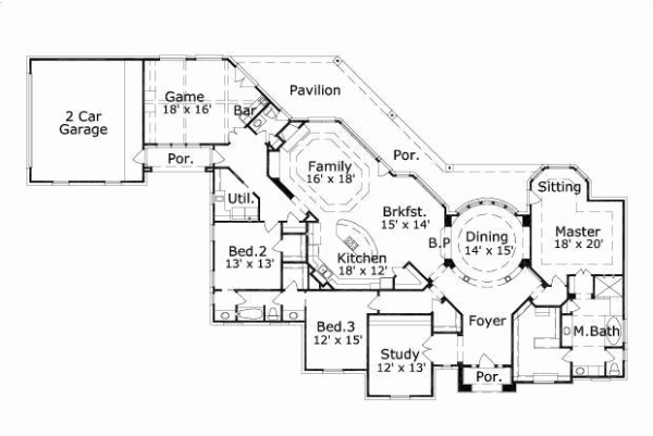 Main Floor Plan: 19-653