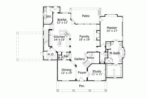 Main Floor Plan: 19-655