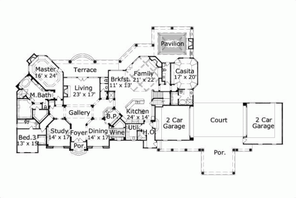 Main Floor Plan: 19-656