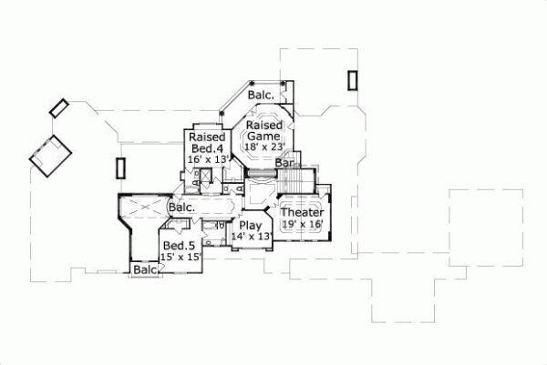 Upper/Second Floor Plan: 19-656