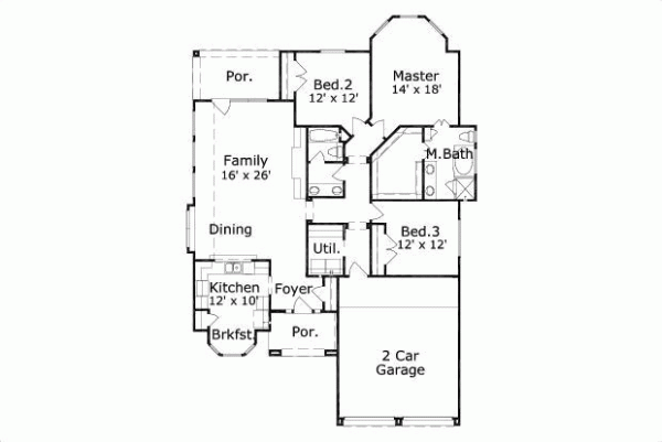 Main Floor Plan: 19-657