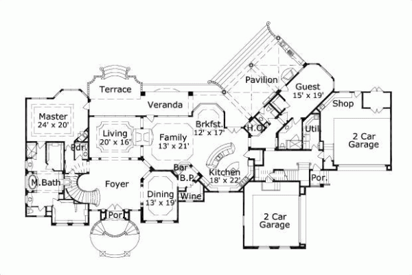 Main Floor Plan: 19-658