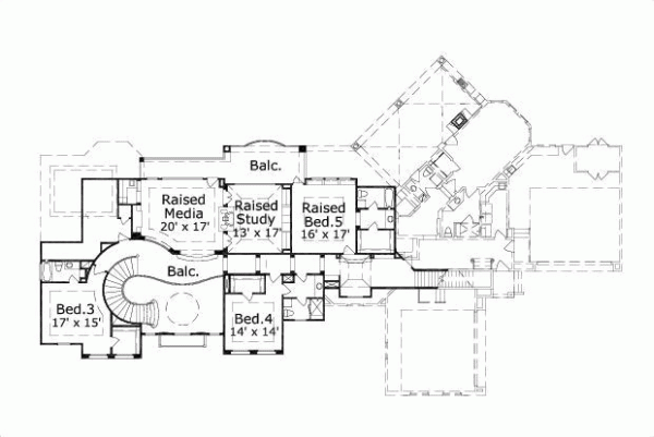 Upper/Second Floor Plan: 19-658