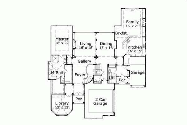 Main Floor Plan: 19-659
