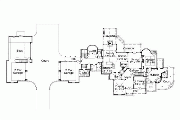 Main Floor Plan: 19-660
