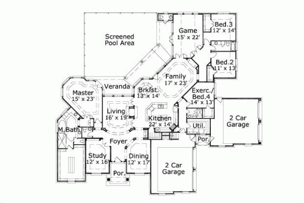 Main Floor Plan: 19-661