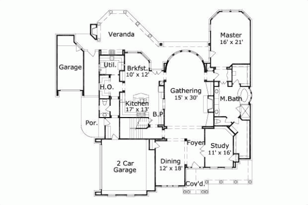 Main Floor Plan: 19-662