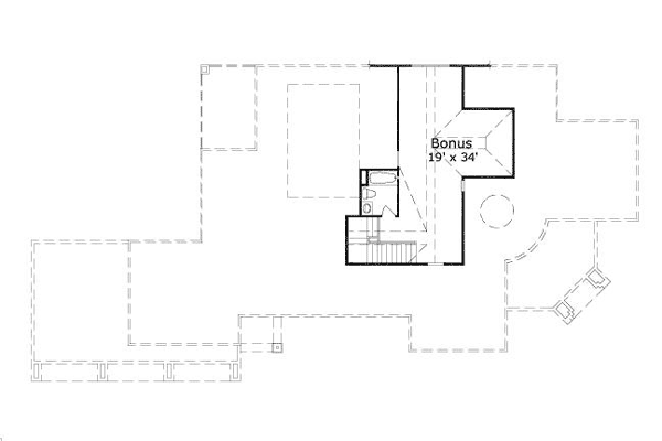 Upper/Second Floor Plan 19-663