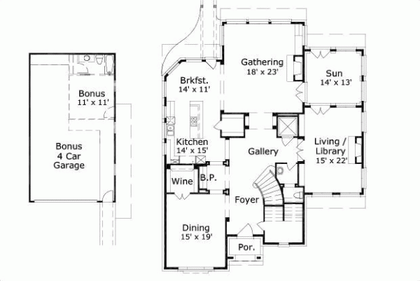 Main Floor Plan: 19-664